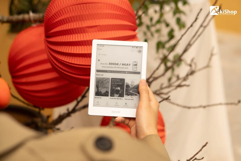 Savi 6S được tích hợp sẵn trong máy app ebook bản quyền Savi