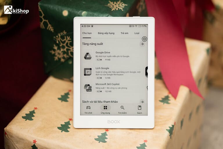Với hệ điều hành Android 11 người dùng có thể tải bất kỳ ứng dụng đọc sách nào có trên Cửa Hàng Play