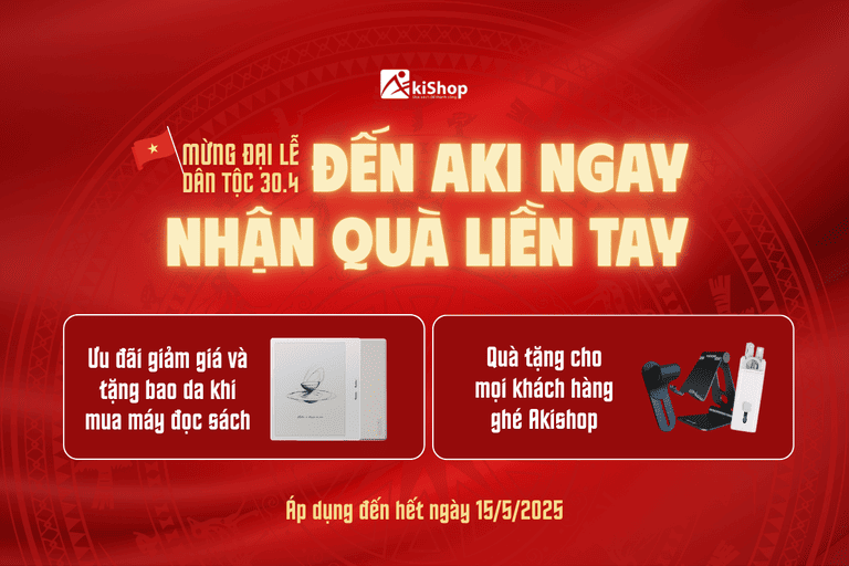 ĐẾN AKI NGAY NHẬN QUÀ LIỀN TAY