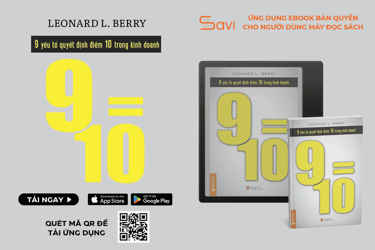 9=10: 9 Yếu Tố Quyết Định Điểm 10 Trong Kinh Doanh Ebook