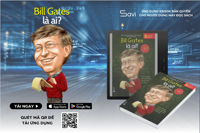 Tác phẩm "Bill Gates Là Ai?" của tác giả Patricia Brennan Demuth và Ted Hammond