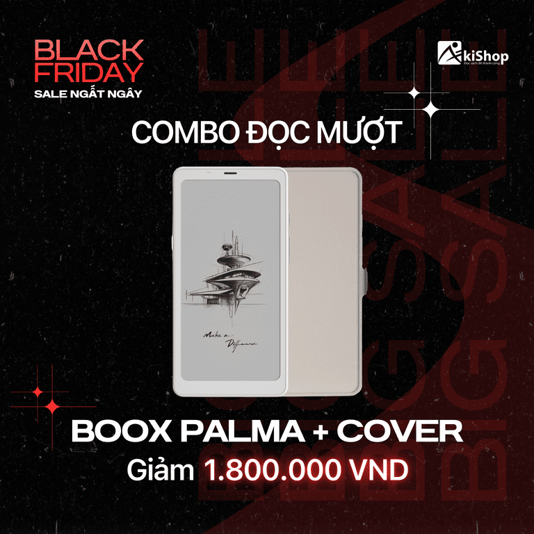 Combo Boox Palma + Cover