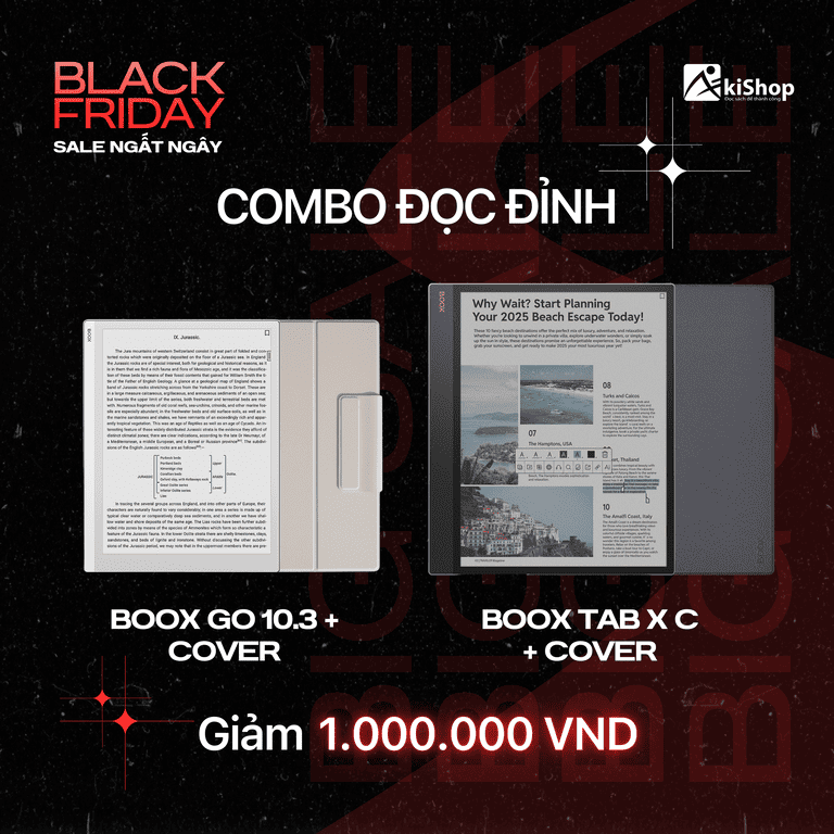 Combo Boox Go 10.3 + Cover