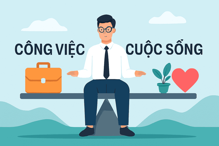 Cách cân bằng giữa cuộc sống và công việc 