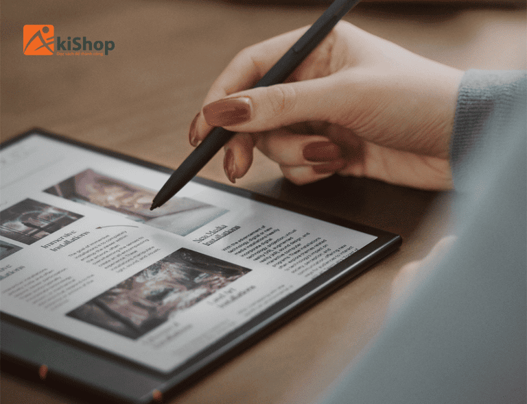 Color E-Ink Display đem đến màu sắc sinh động cho các tác phẩm màu