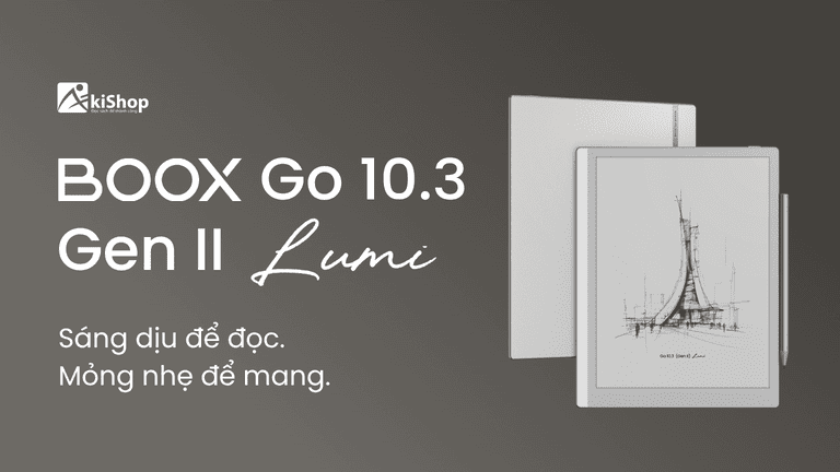 Máy đọc sách BOOX Go 10.3 Gen II Lumi 