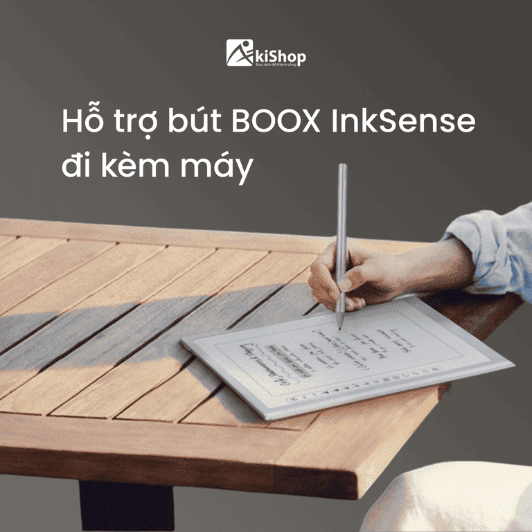 Hỗ trợ bút cảm ứng InkSense Plus đi kèm máy 