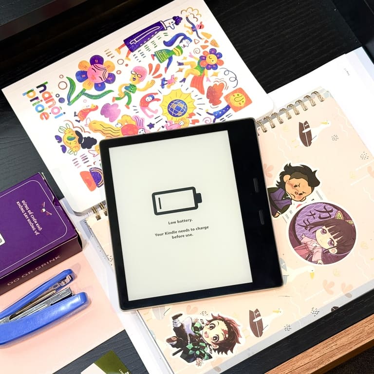 Pin máy đọc sách 