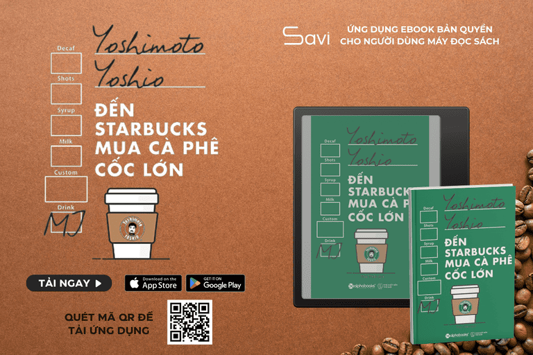 Tác phẩm của Yoshimoto Yoshio: "Đến Starbucks Mua Cà Phê Cốc Lớn"