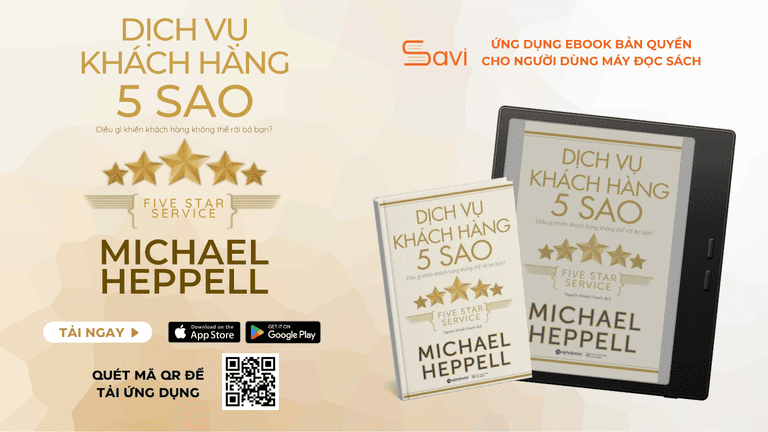 Cuốn sách "Dịch Vụ Khách Hàng 5 Sao"