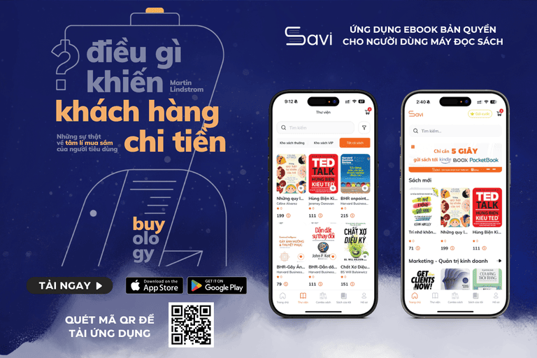 Ebook "Buyology – Điều Gì Khiến Khách Hàng Chi Tiền" đã có mặt trên Savi