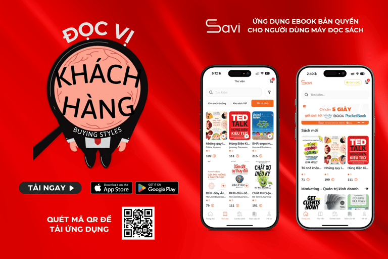 "Đọc Vị Khách Hàng" ebook đã có mặt trên Savi