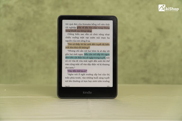 Giá máy đọc sách Kindle Colorsoft 