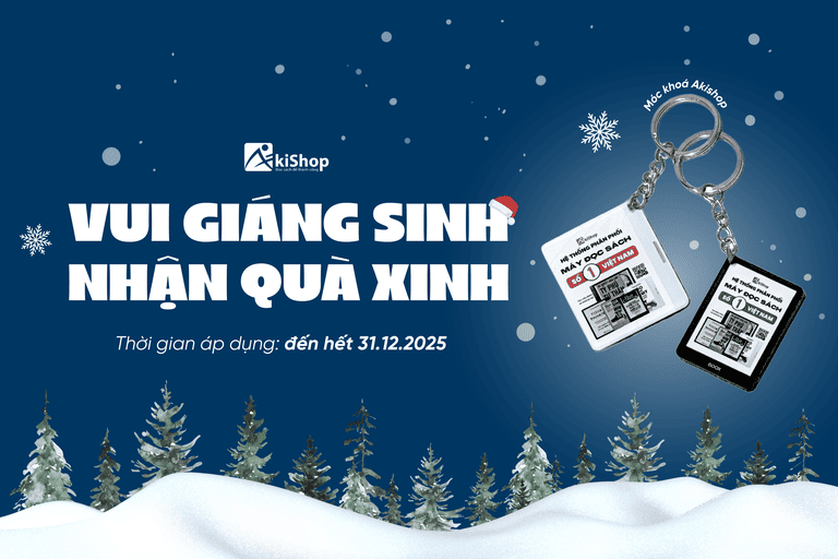 Chương trình tặng quà Giáng sinh Akishop 