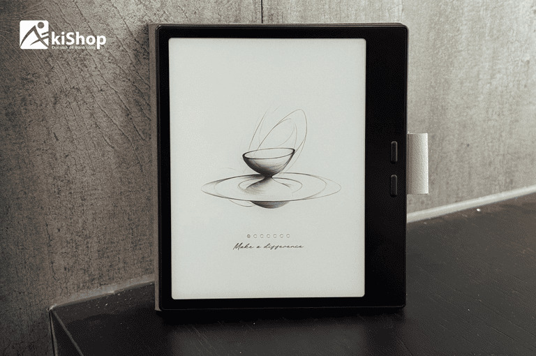 Giao diện khởi động máy đọc sách Boox