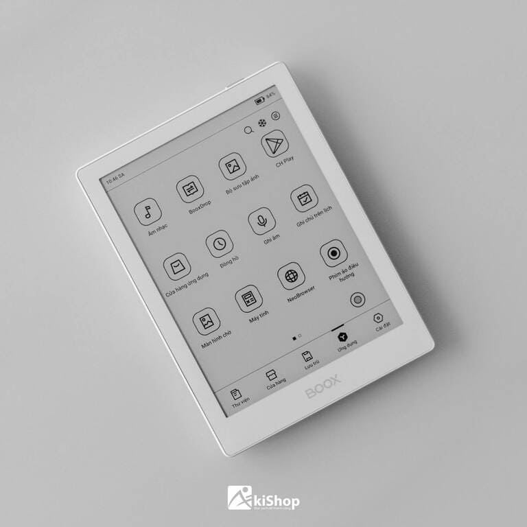 Boox là thiết bị đọc sách Android hỗ trợ nhiều ứng dụng