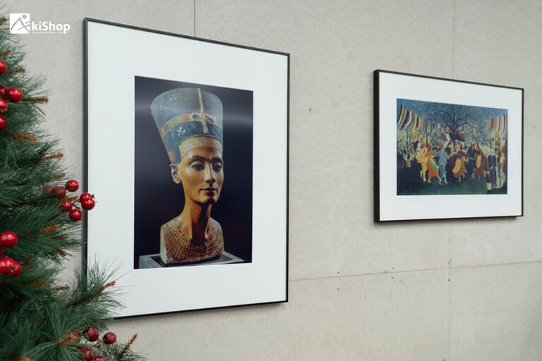 Inkposter - Tranh kỹ thuật số sử dụng công nghệ E-Ink màu