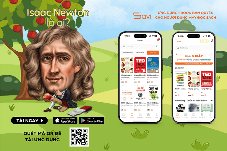 Ebook "Isaac Newton Là Ai?" đã có mặt trên Savi