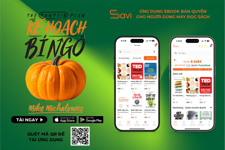 Kế Hoạch Bí Ngô ebook đã có trên Savi