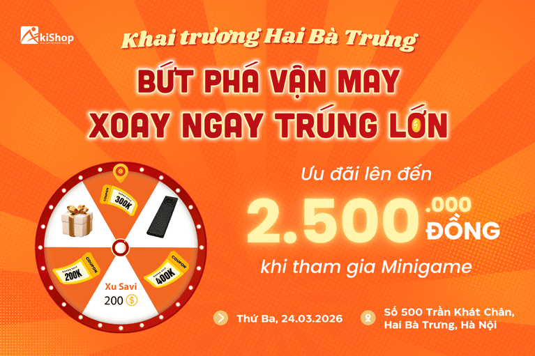 Chương trình khuyến mãi nhân dịp khai trương cửa hàng mới