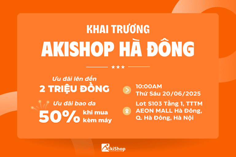 Chương trình ưu đãi khai trương cho khách hàng tại Aeon Mall Hà Đông