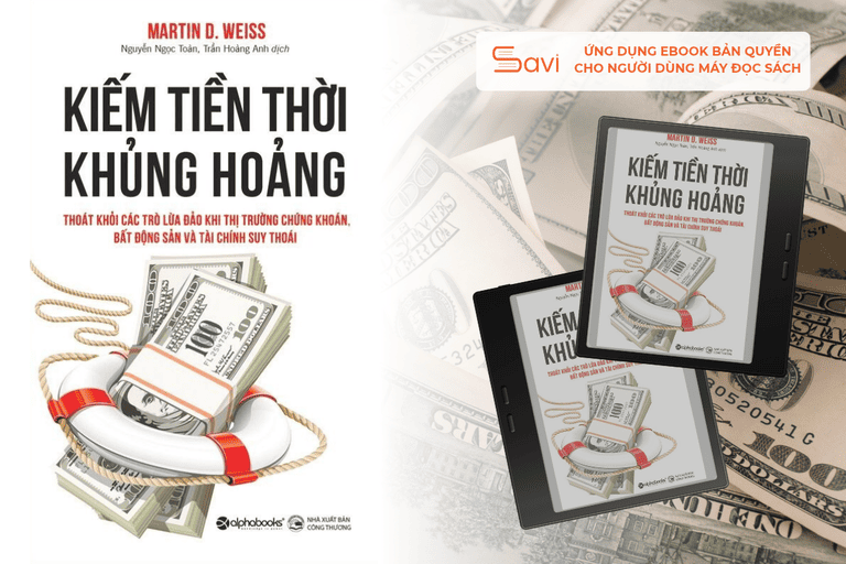 Ebook "Kiếm Tiền Thời Khủng Hoảng" đã có mặt trên Savi