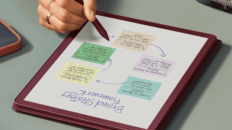 Công nghệ màn hình màu E-Ink Colorsoft đã được áp dụng vào Kindle Scribe Colosoft