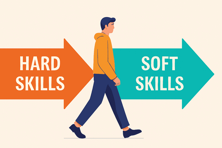 So sánh kỹ năng cứng và kỹ năng mềm 