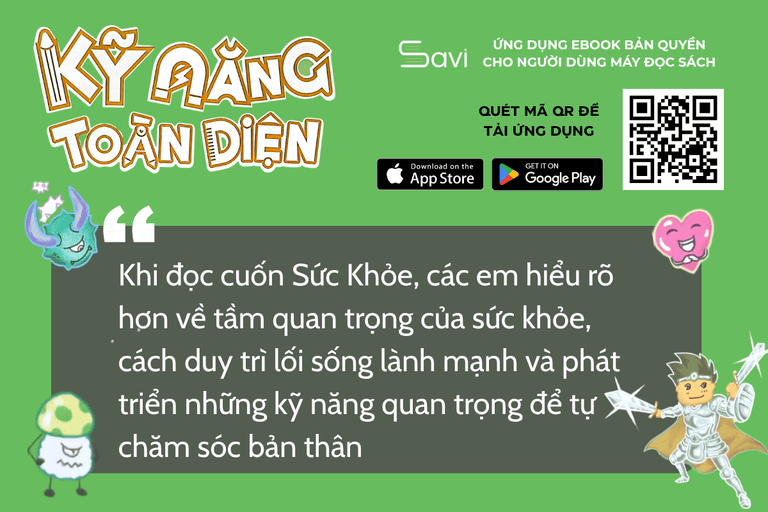 Cuốn sách giúp các bé có những kiến thức cơ bản về sức khỏe và chăm sóc bản thân