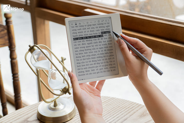 Máy đọc sách hỗ trợ lifelong learning 