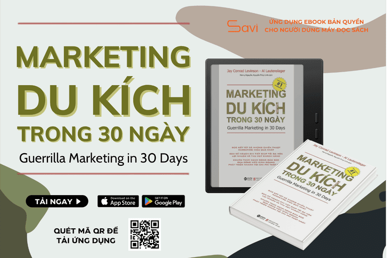 Tác phẩm "Marketing du kích trong 30 ngày"