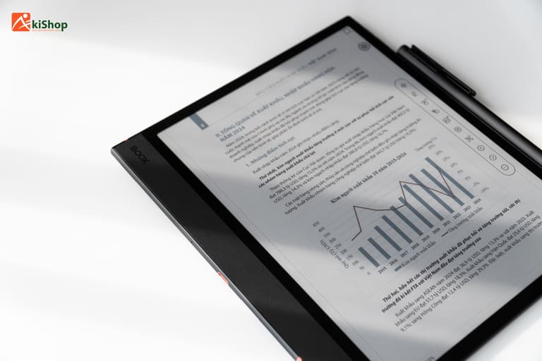 Dòng máy đọc sách cao cấp có bút ghi chú 