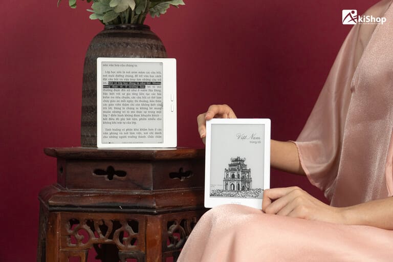 So sánh máy đọc sách 6 inch và 7 inch 