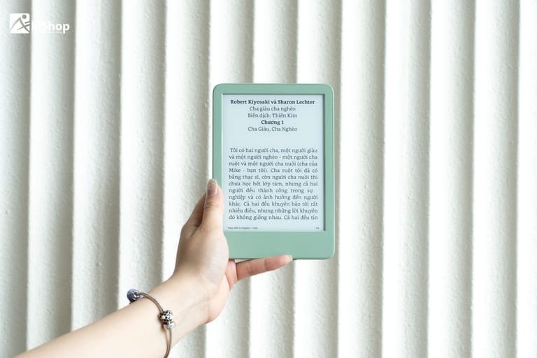 Gợi ý mua Kindle Basic 2024 màu matcha