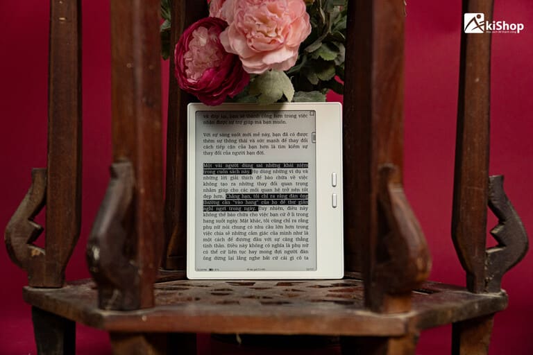 Màn hình E-ink của máy đọc sách 