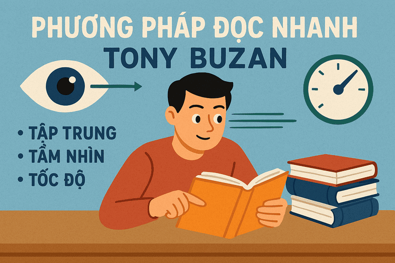 phương pháp đọc nhanh của Tony Buzan