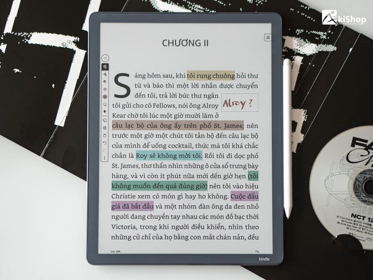 Máy đọc sách hỗ trợ đọc nhanh 