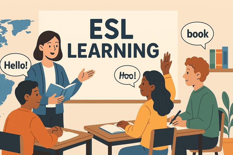 Phương pháp học ESL 