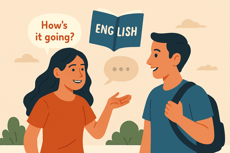 Học tiếng anh qua giao tiếp hàng ngày 