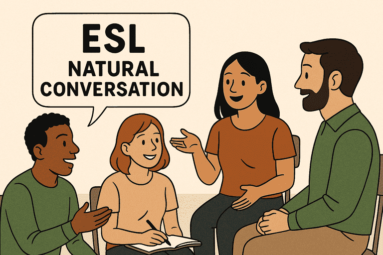 Phương pháp học ESL qua nghe nói tự nhiên 