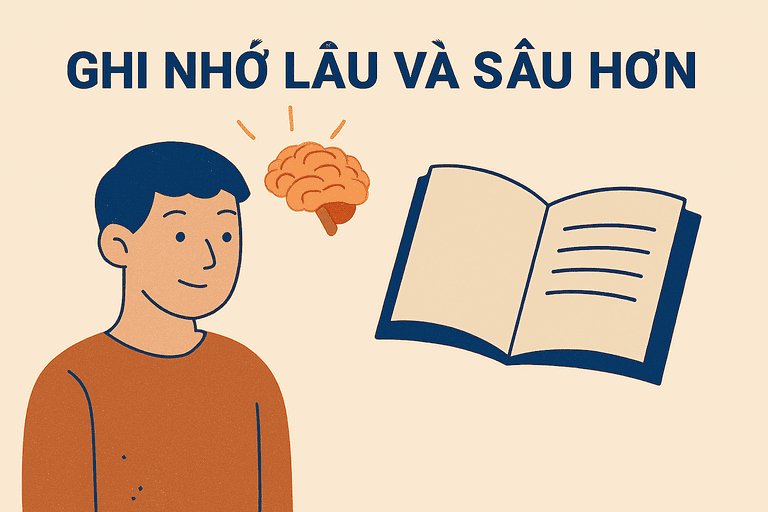 Ghi nhớ lâu và sâu hơn 