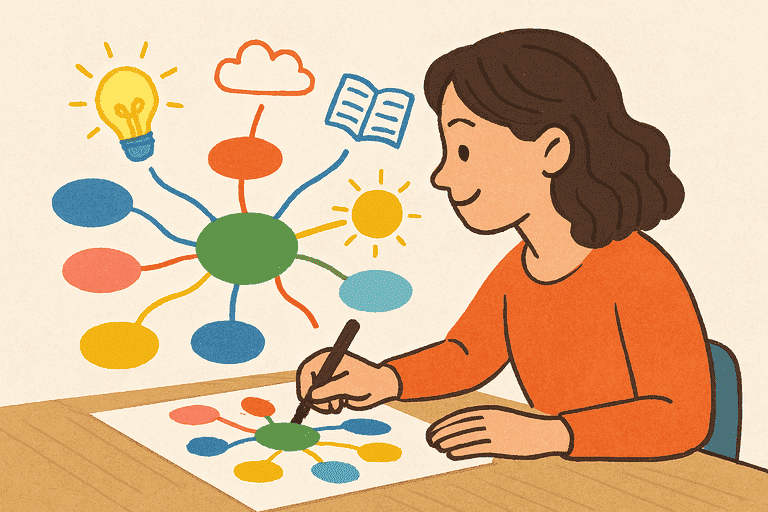 Phương pháp học theo sơ đồ tư duy 