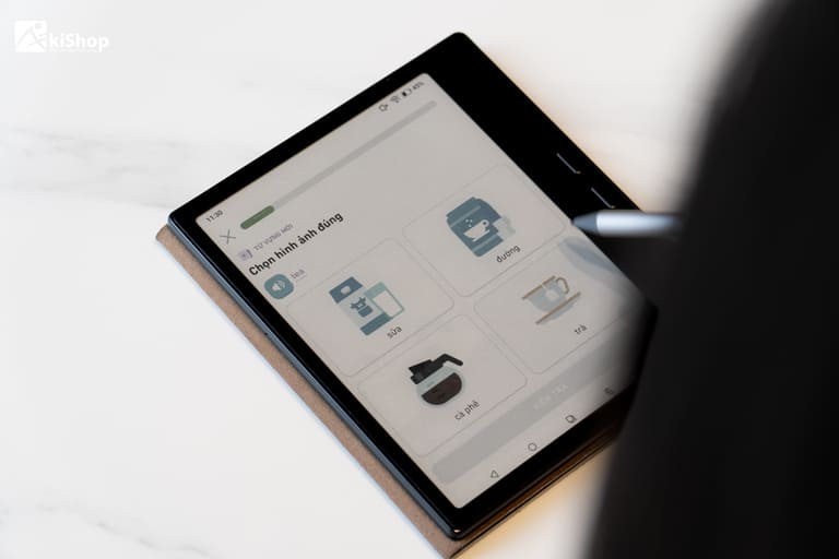 Tải app học từ vựng trên máy đọc sách 