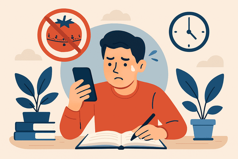 Sai lầm phổ biến khi áp dụng phương pháp Pomodoro 