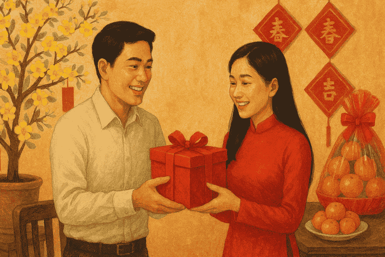 Văn hóa tặng quà tết 