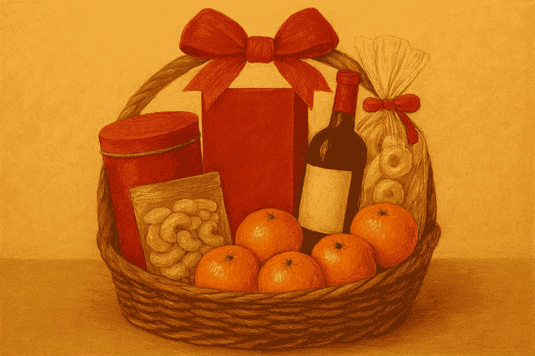 Giỏ quà tết truyền thống 