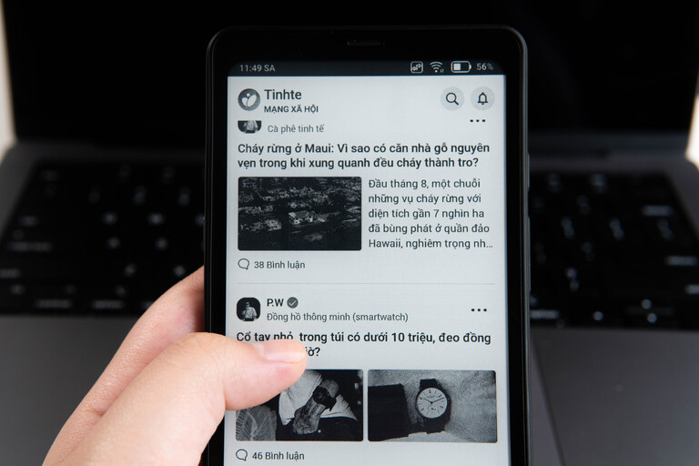 Đọc online trên BOOX Palma 