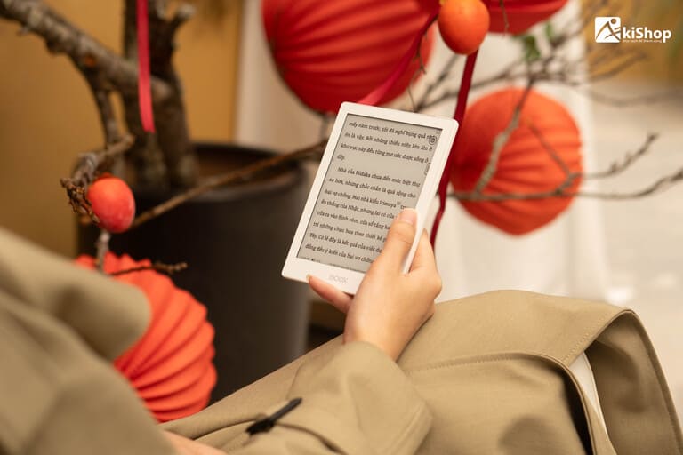 Máy đọc sách đem lại sự tiện dụng với kích thước nhỏ gọn và khả năng lưu trữ lớn