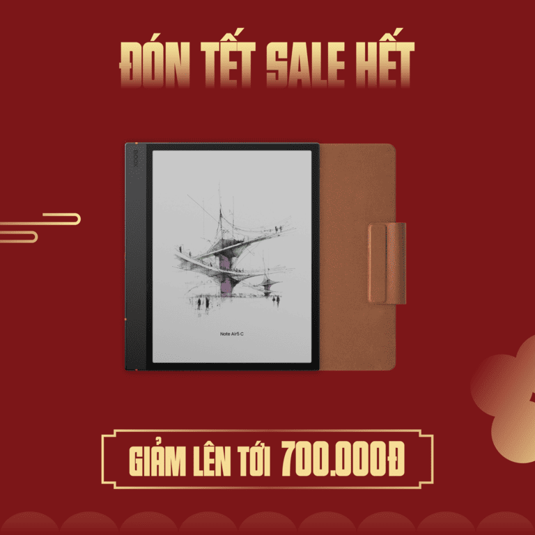 BOOX Note Air5 C / Note Max / Tab X C + bao da giảm 700.000đ