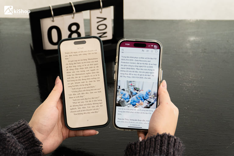 Ánh sáng xanh từ thiết bị điện tử 